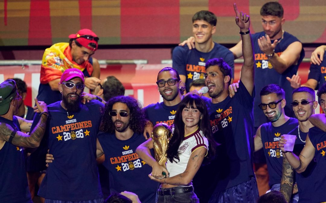 Las celebraciones de los campeones del mundo 2026, en imágenes