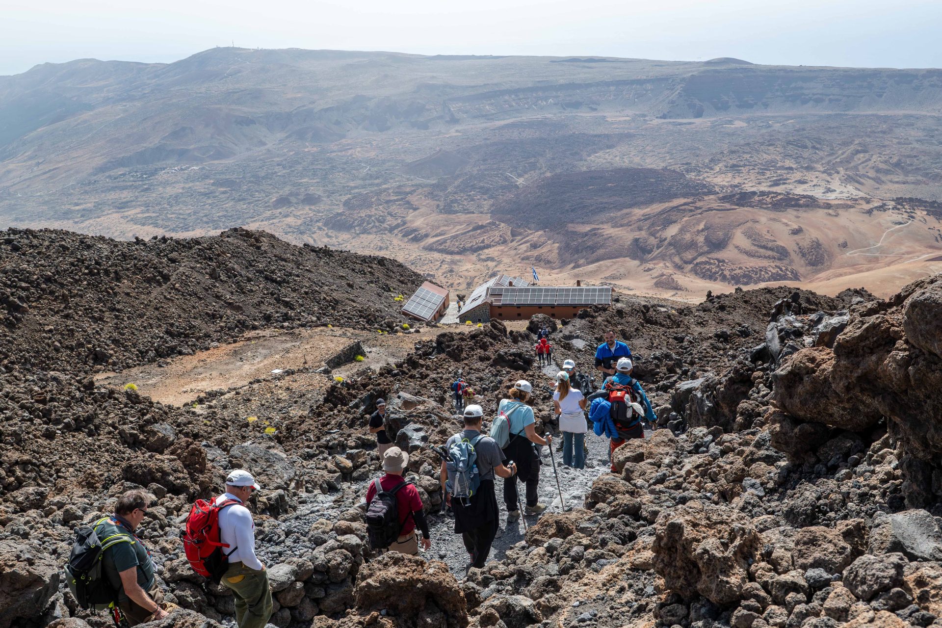 Así renace el refugio más emblemático del Teide