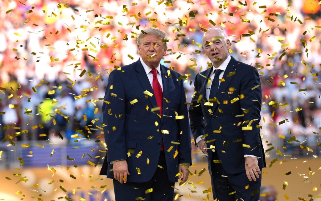 Trump metió la política en el Mundial de fútbol con el trato a Irán y la tarjeta roja a Balogun