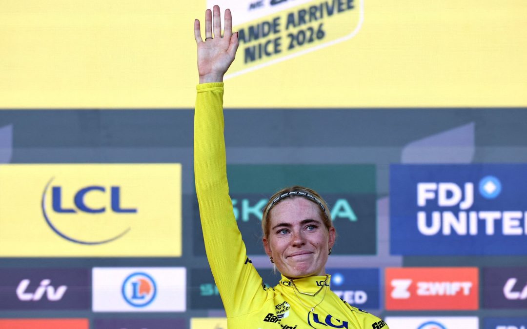 El orgullo de Demi Vollering, ganadora en Niza de su segundo Tour de Francia