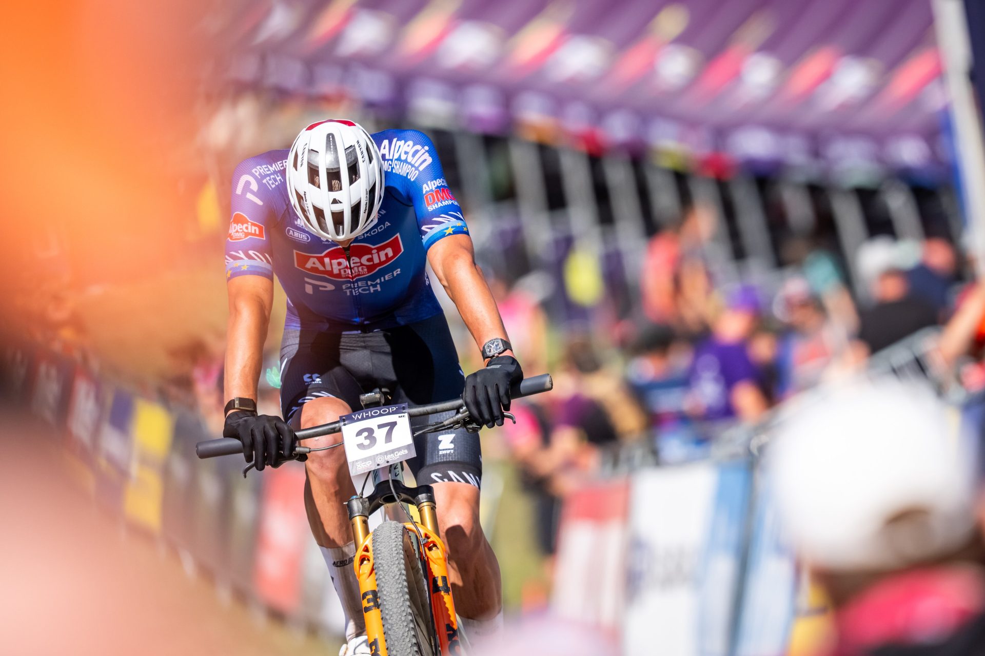 Mathieu van der Poel, un veterano que sueña con ganar el Mundial de bici de montaña