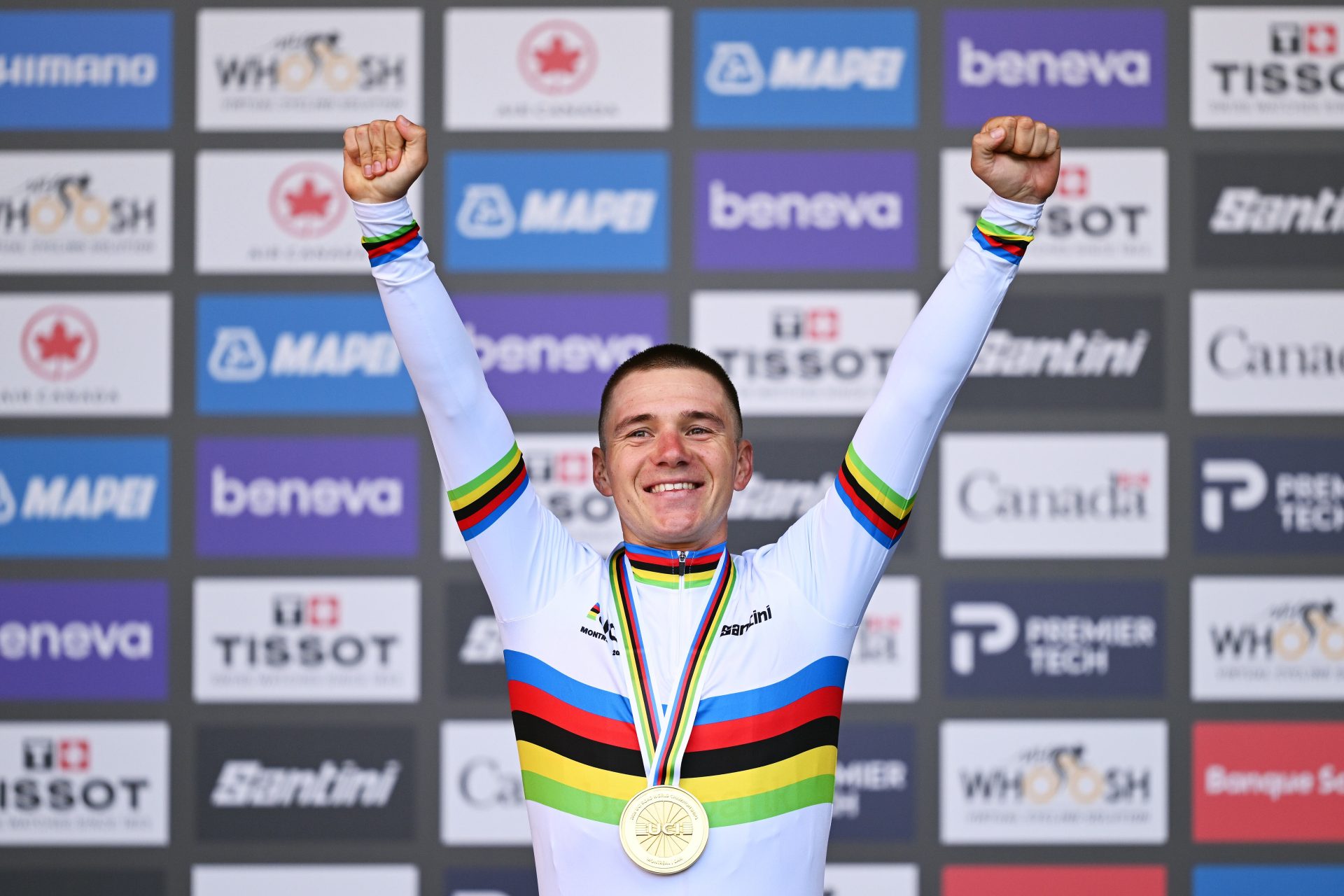 Cuarto Mundial para Remco Evenepoel, invencible máquina contra el reloj