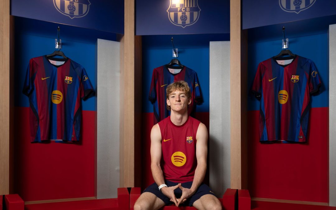 Anthony Gordon: “En el Barça si no eres inteligente, estás perdido”