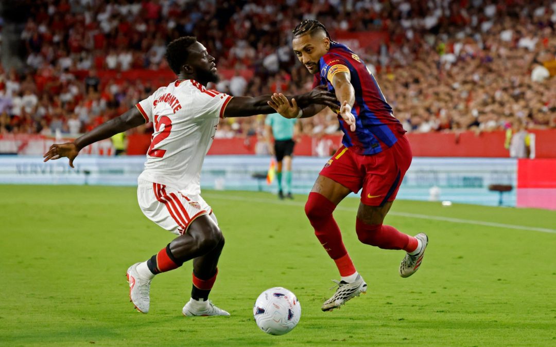 Sevilla – Barcelona en directo | El encuentro se va al descanso con empate
