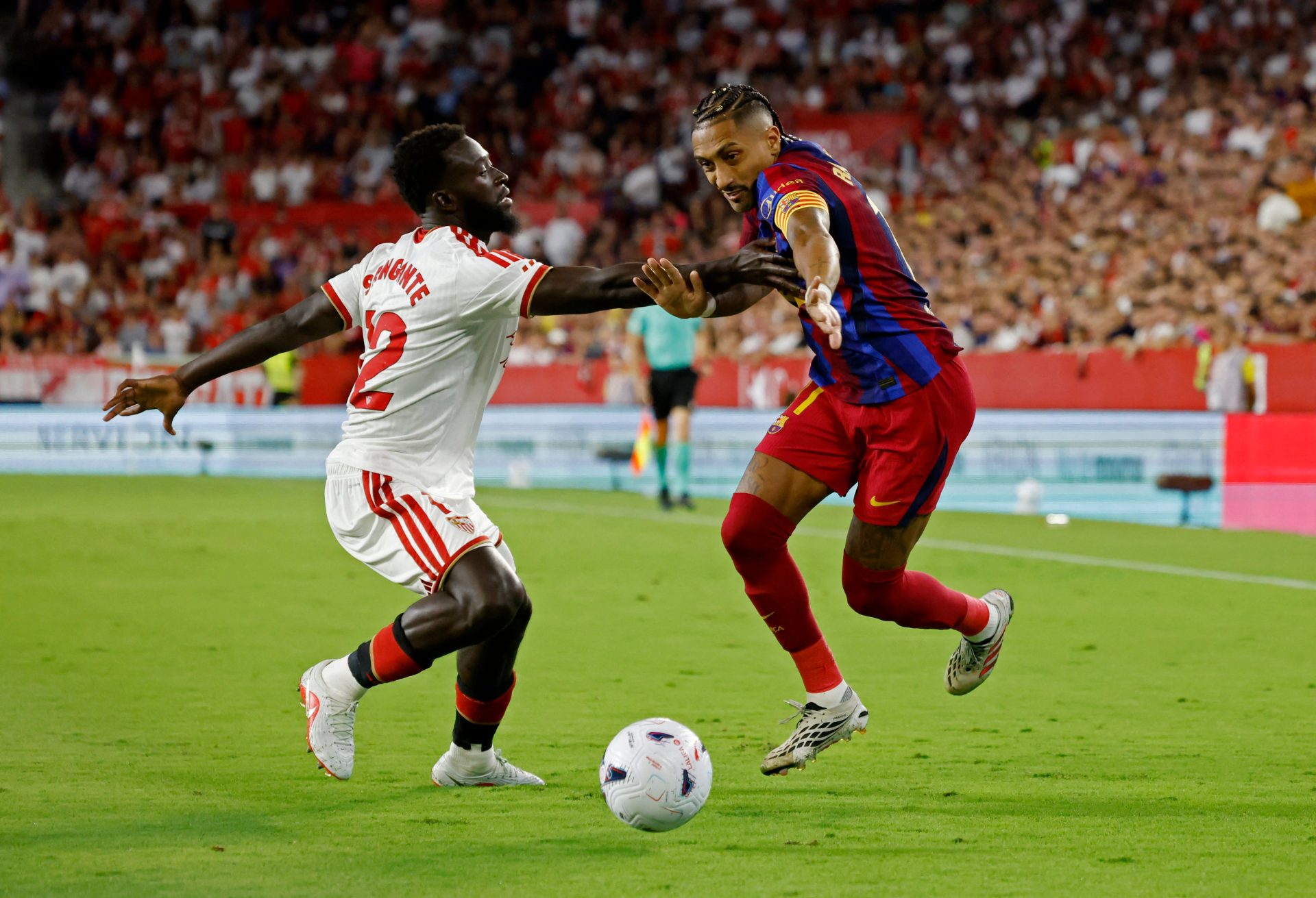 Sevilla – Barcelona en directo | El encuentro se va al descanso con empate