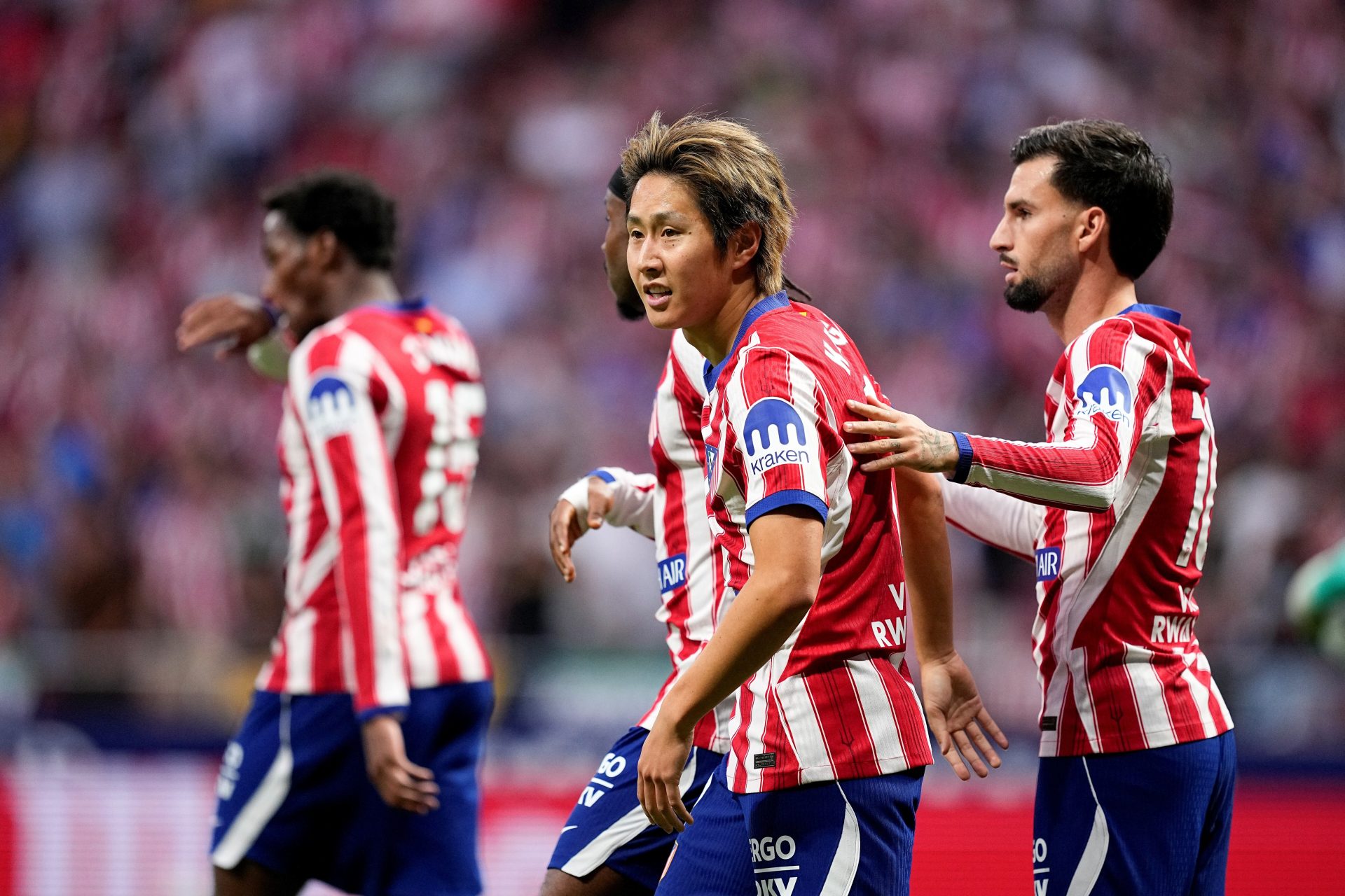 El Atlético se da un festín de juego y goles ante Osasuna antes del derbi