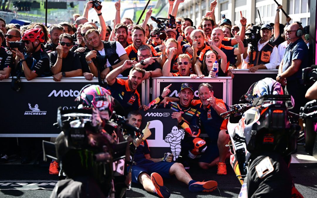 Pedro Acosta gana el GP de Austria y conquista por fin la victoria en MotoGP