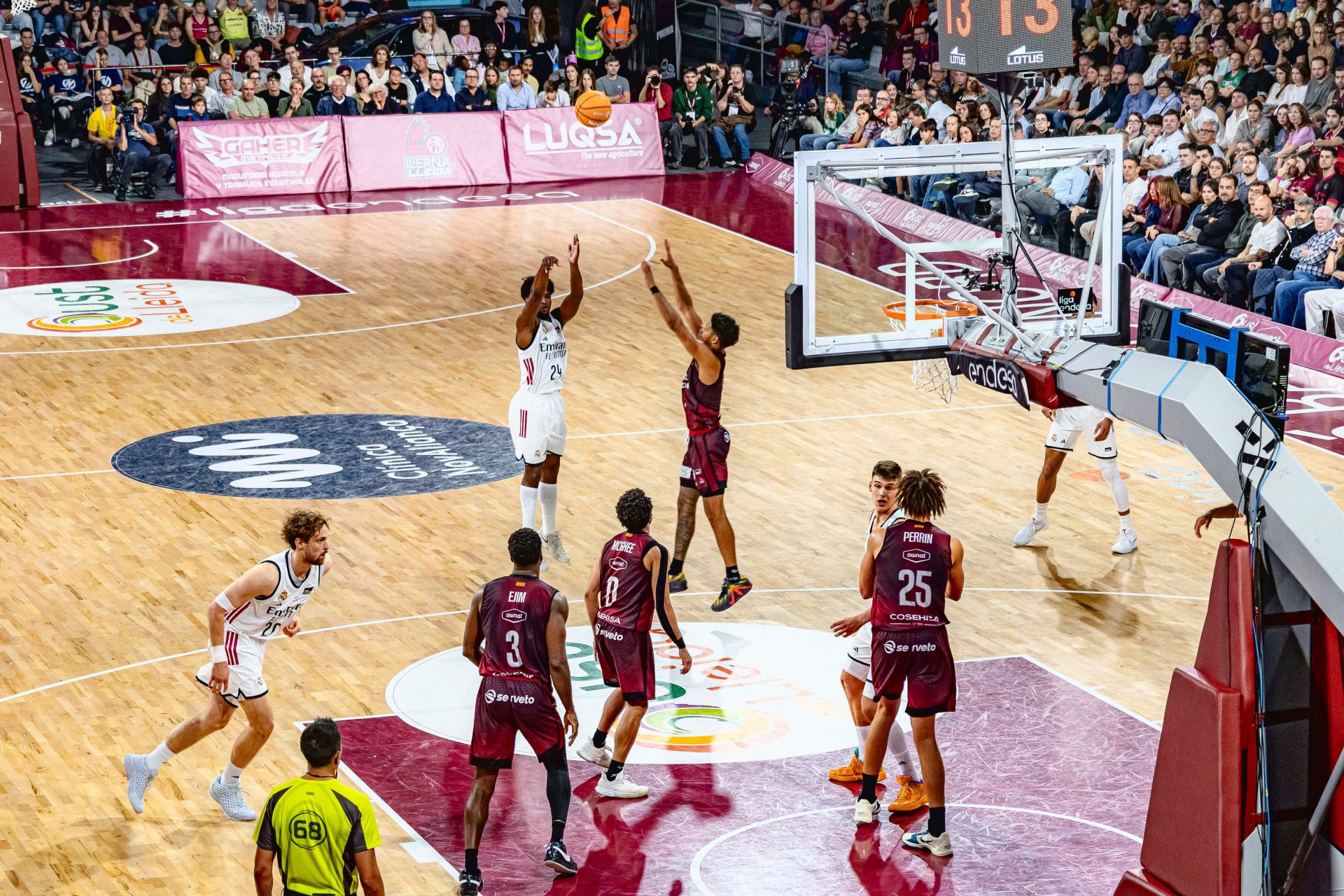 El Real Madrid es un relámpago: 14 segundos por posesión y 15 triples por partido