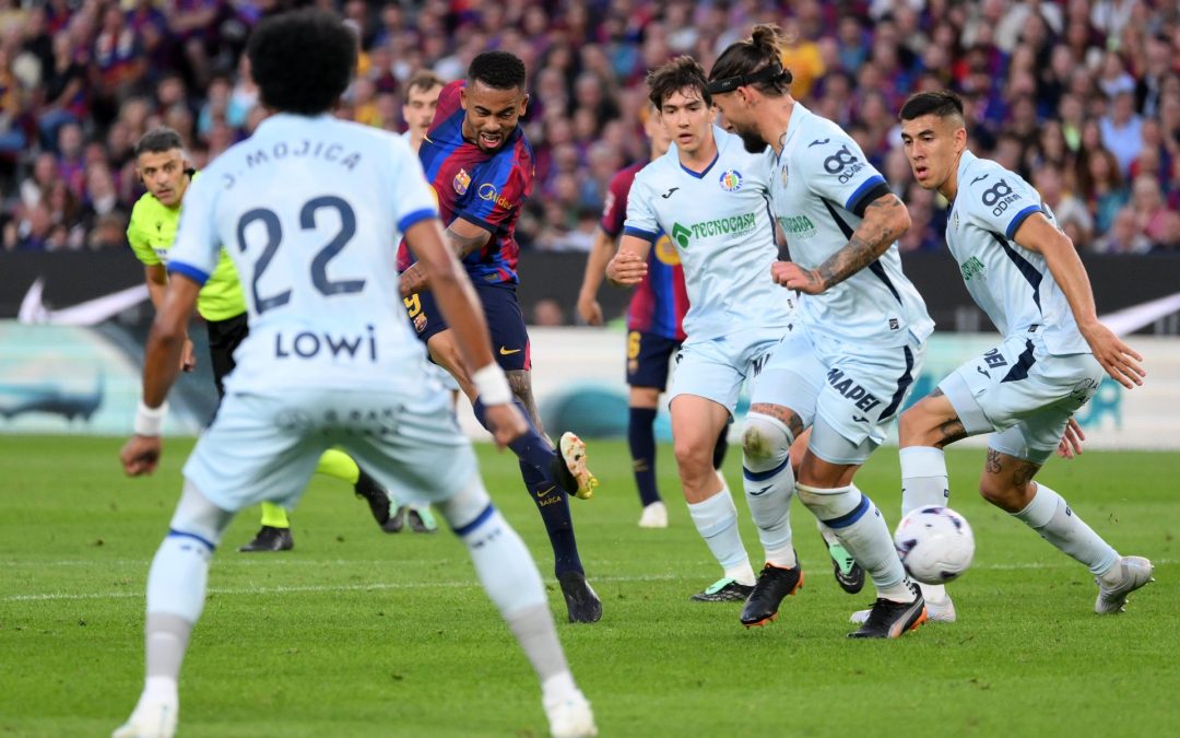El Barça muerde más que el Getafe