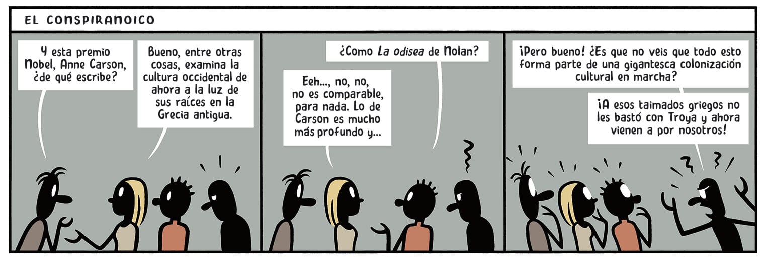 Trampantojo: El conspiranoico