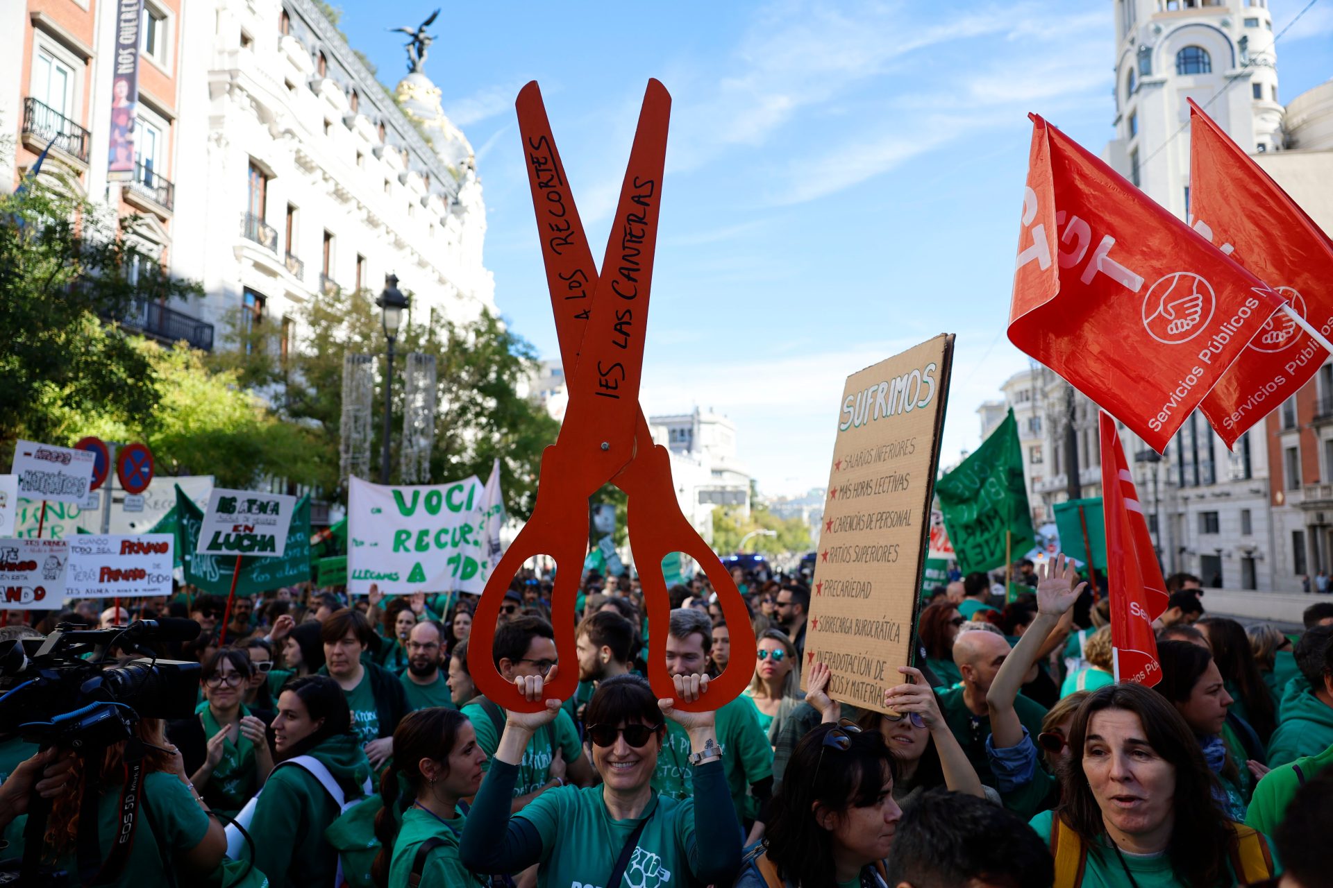 El comité de la huelga de educación de Madrid llevará a la justicia al Gobierno de Ayuso si no negocia